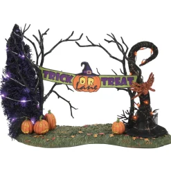 - Halloween Village - Trick or Treat Lane Entrance<Department 56 Best