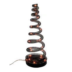 - Halloween Village - Spiralight LED Tree Orange<Department 56 Best