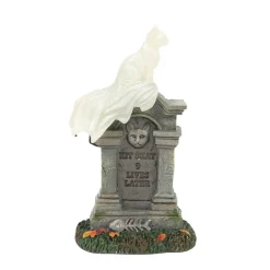 - Halloween Village - Kit E. Kat Tombstone<Department 56 Discount