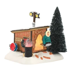 - National Lampoon's Christmas Vacation Griswold Sled Shack Lit Bu<Department 56 New