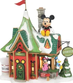 - North Pole Series Mickey's Stuffed Animals Lighted Buildings<Department 56 Clearance
