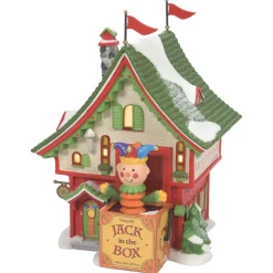 - North Pole Village - Jacques Jack In The Box Shop<Department 56 Discount