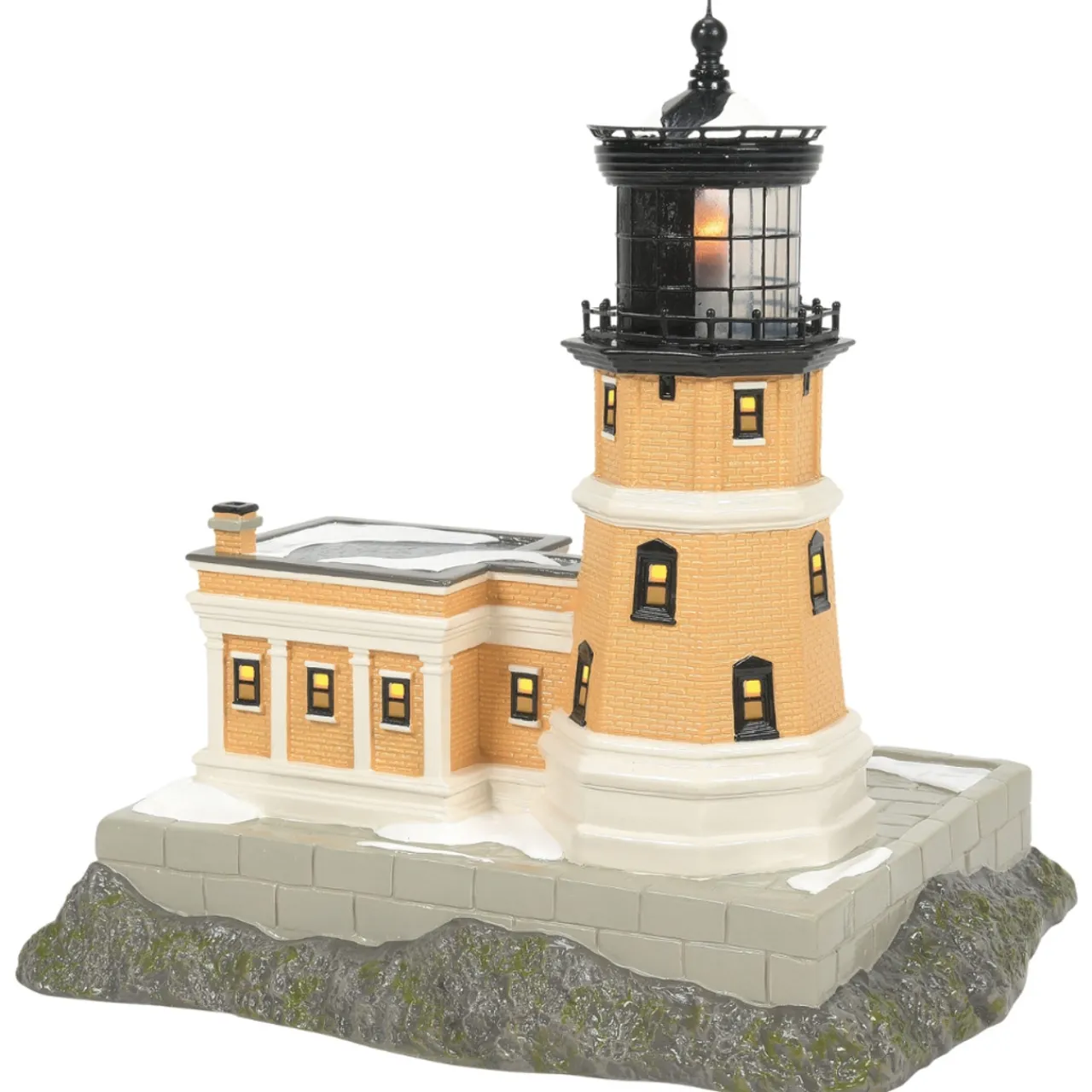 - Original Snow Village - Split Rock Lighthouse Set of 2<Department 56 Discount
