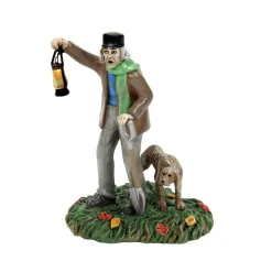 - Snow Village Halloween - Silas Crump And His Dog, Bones<Department 56 Online