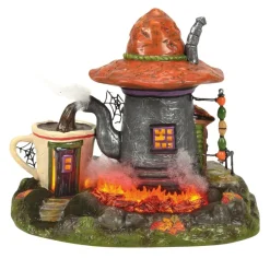 - Snow Village Halloween - Luna’s Late Night Brew Set/2<Department 56 Clearance