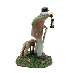 - Snow Village Halloween - Silas Crump And His Dog, Bones<Department 56 Online