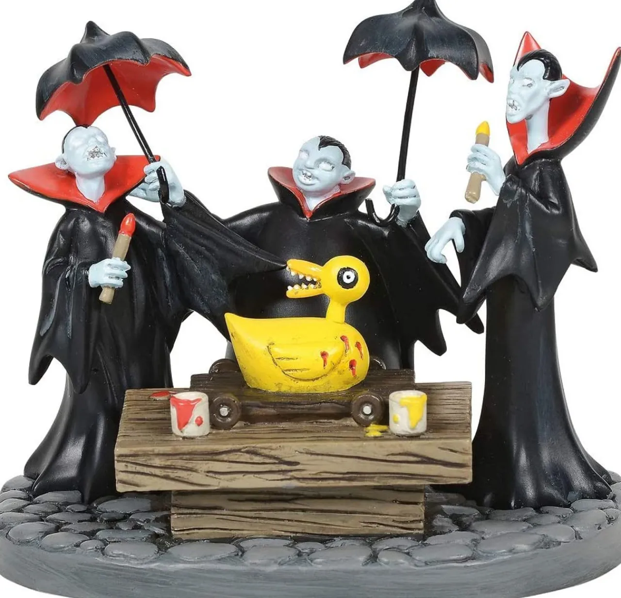 - Vampire Brothers Prepare Duck Figurine - #6005596<Department 56 Outlet