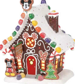 - Disney Village Mickey Mouse Gingerbread House - #6001317<Department 56 Fashion