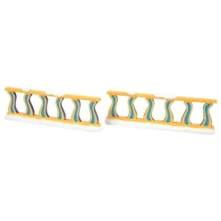 Grinch Village Grinch Street Fence Set of 2 Accessory<Department 56 Hot