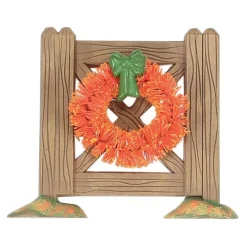 Halloween - Brown Crossbuck Fence Set of 5<Department 56 Fashion