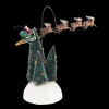 National Lampoons Christmas Vacation Village Animated Flaming Slei<Department 56 Clearance