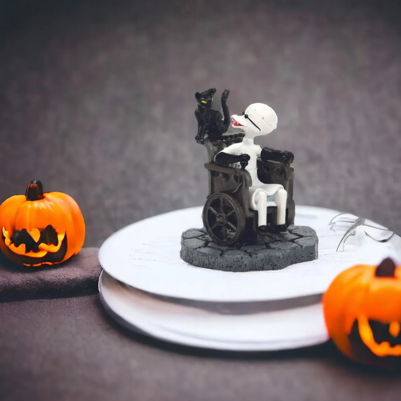 Nightmare Before Christmas Village Dr. Finkelstein Accessory<Department 56 Sale