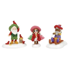 North Pole Village Friends & Neighbors Set of 3<Department 56 Clearance