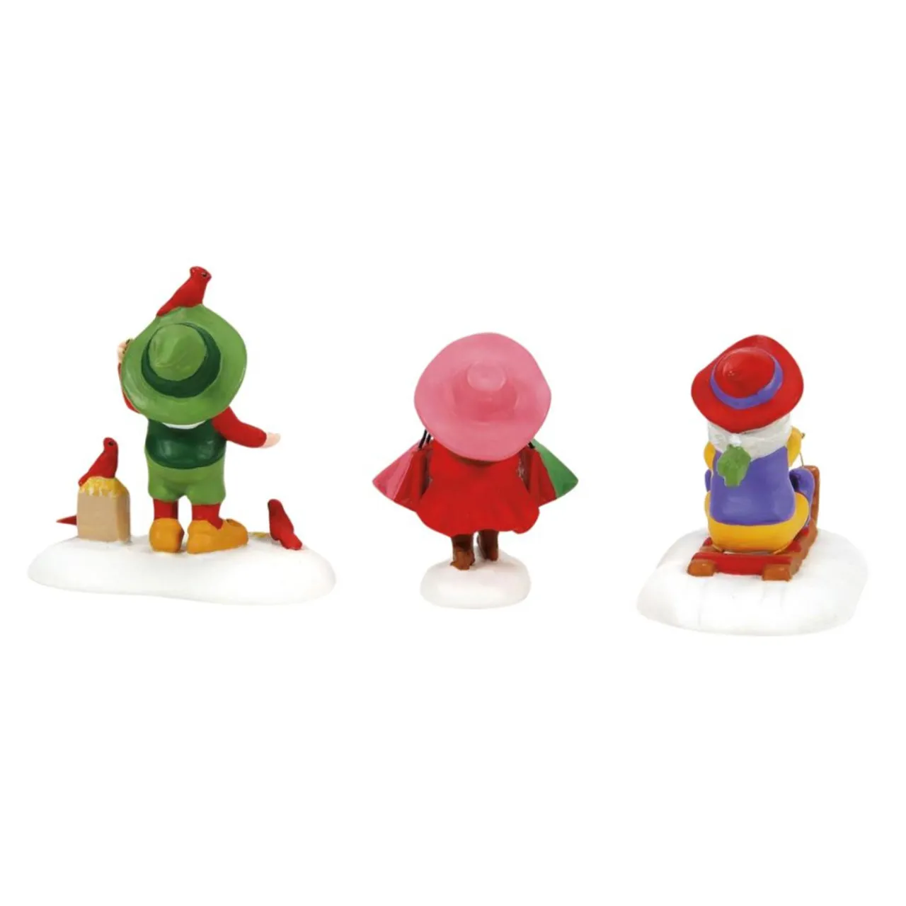 North Pole Village Friends & Neighbors Set of 3<Department 56 Clearance