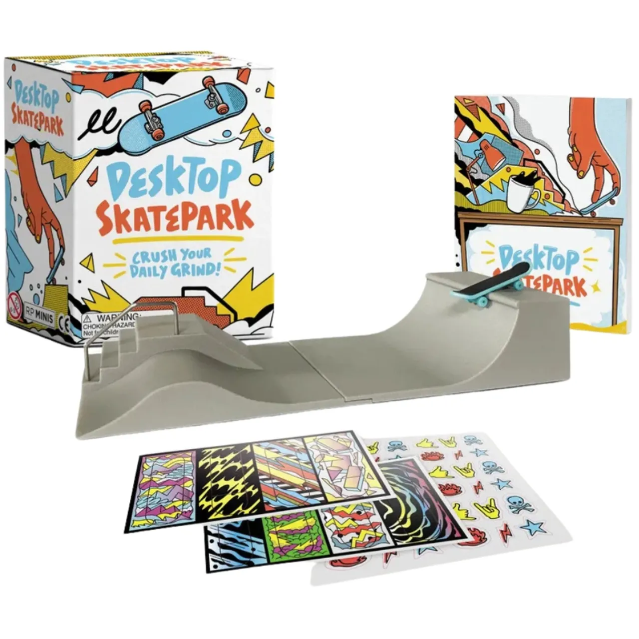 Desktop Skatepark Mini Fingerboard Set< Outlet