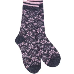 Diamond Denim Holiday Confetti Crew Socks< New