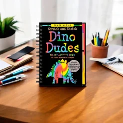 Dino Dudes Scratch & Sketch Art Activity Book< Outlet