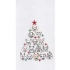 Dog Face Tree Towel | The Christmas Loft< Best
