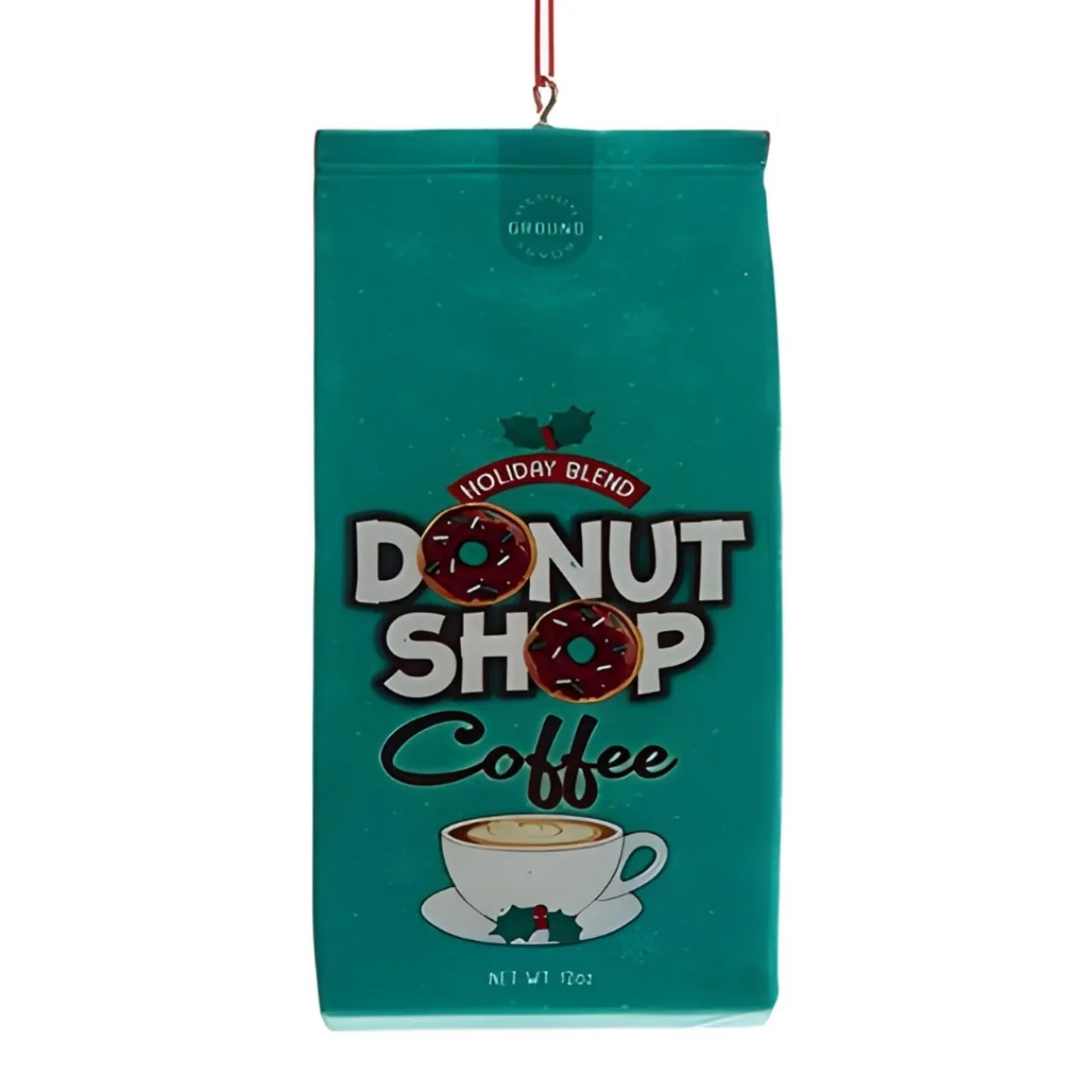 Donut Shop Coffee Ornament<Kurt Adler Hot