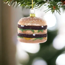 Double-Decker Burger Christmas Ornament<Cody Foster & Co. Outlet