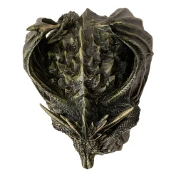 Draco Dragon Skull Resin Figurine< Clearance
