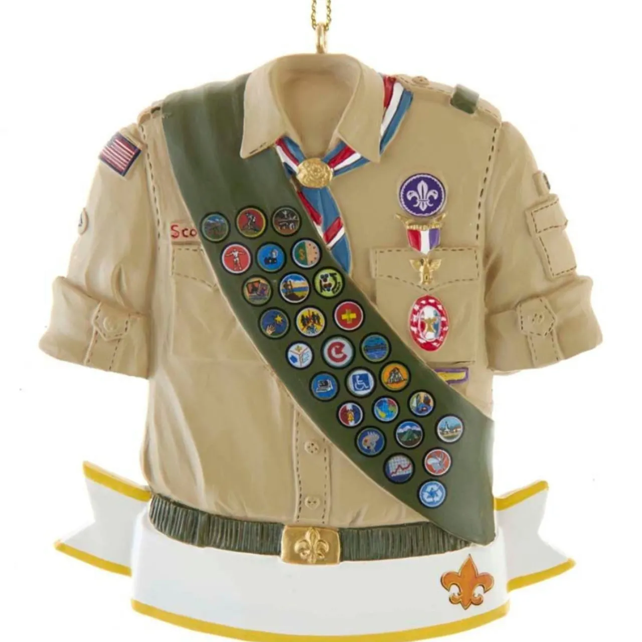 Eagle Scout Ornament For Personalization<Kurt Adler Best
