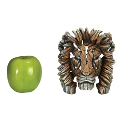 EDGES Mini Lion Bust Figurine< Discount
