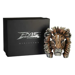 EDGES Mini Lion Bust Figurine< Discount