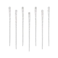 Egyptian Glass Clear Swirl Icicles - Set of 12 | The Christmas Loft<Egyptian Museum Hot