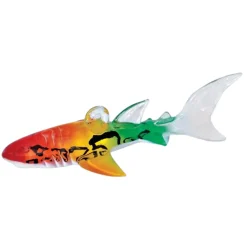 Hand Blown Glass Colorful Shark Ornament<Egyptian Museum Hot