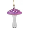 Hand Blown Purple Mushroom Glass Ornament<Egyptian Museum Hot