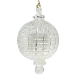 Small Clear Iris Glass Ornament<Egyptian Museum Fashion