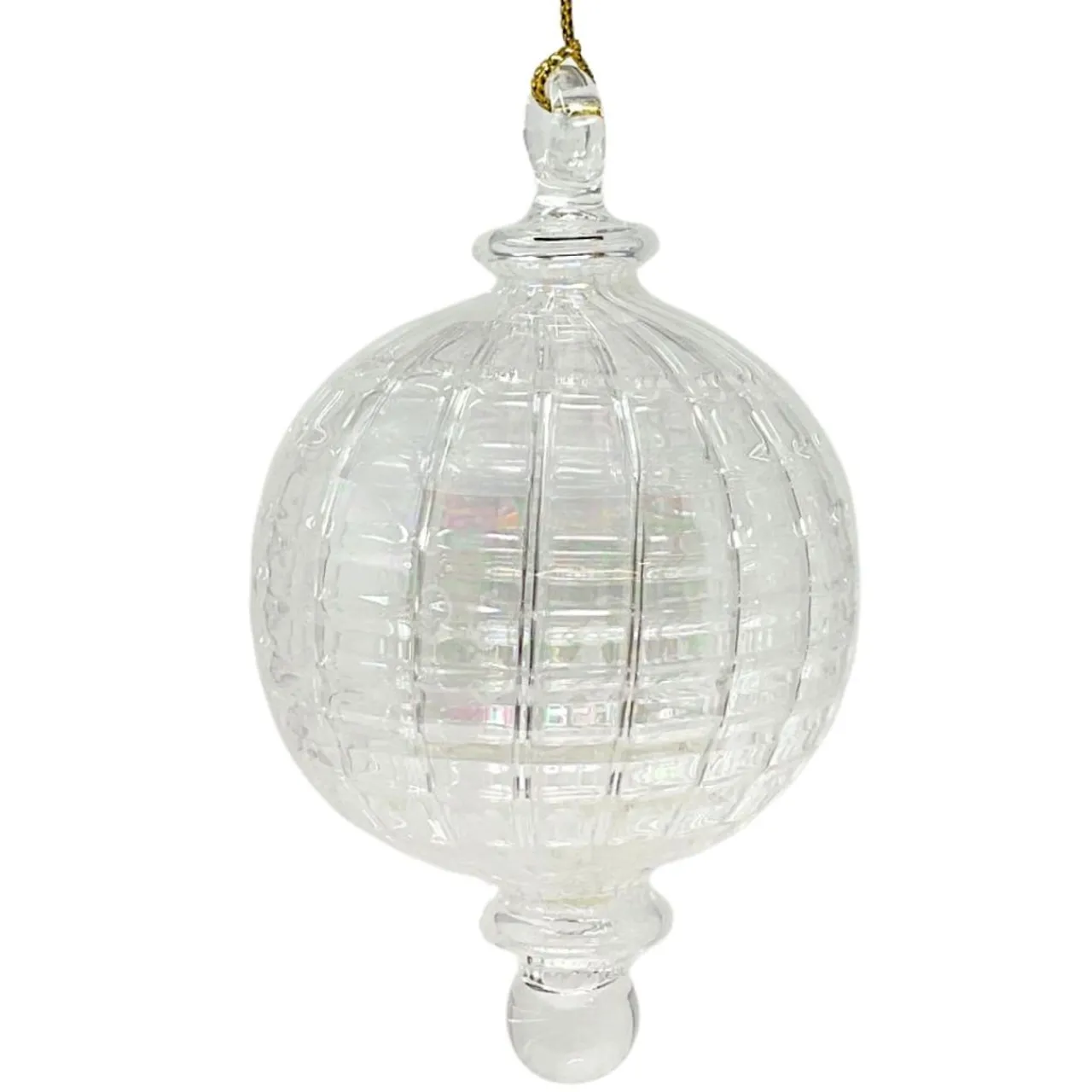 Small Clear Iris Glass Ornament<Egyptian Museum Fashion
