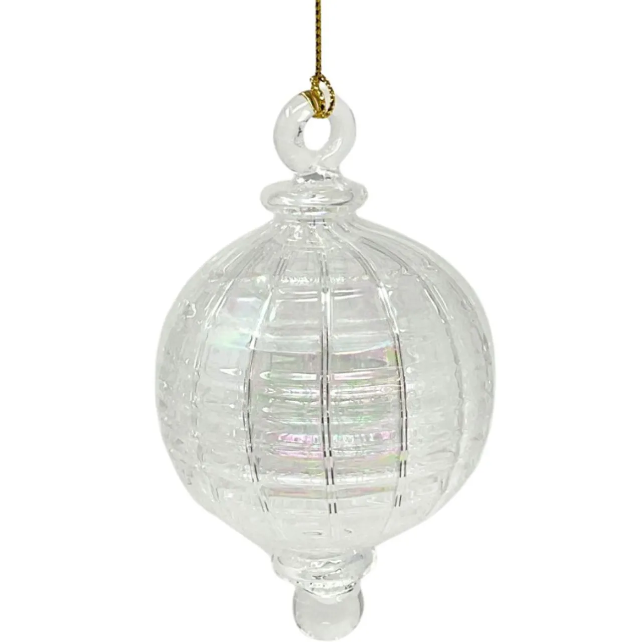 Small Clear Iris Glass Ornament<Egyptian Museum Fashion
