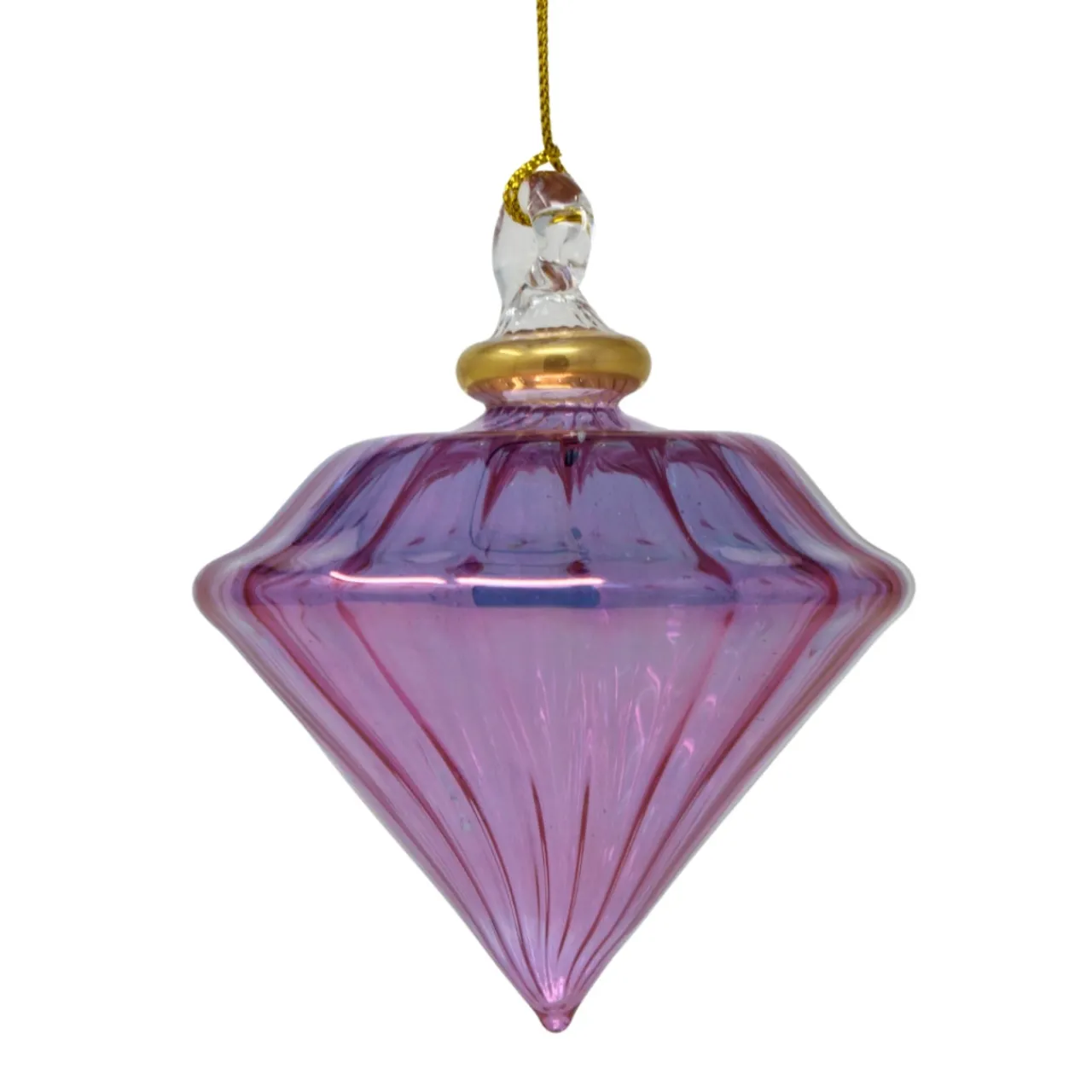 Small Purple Swirl Crown Ornament<Egyptian Museum New