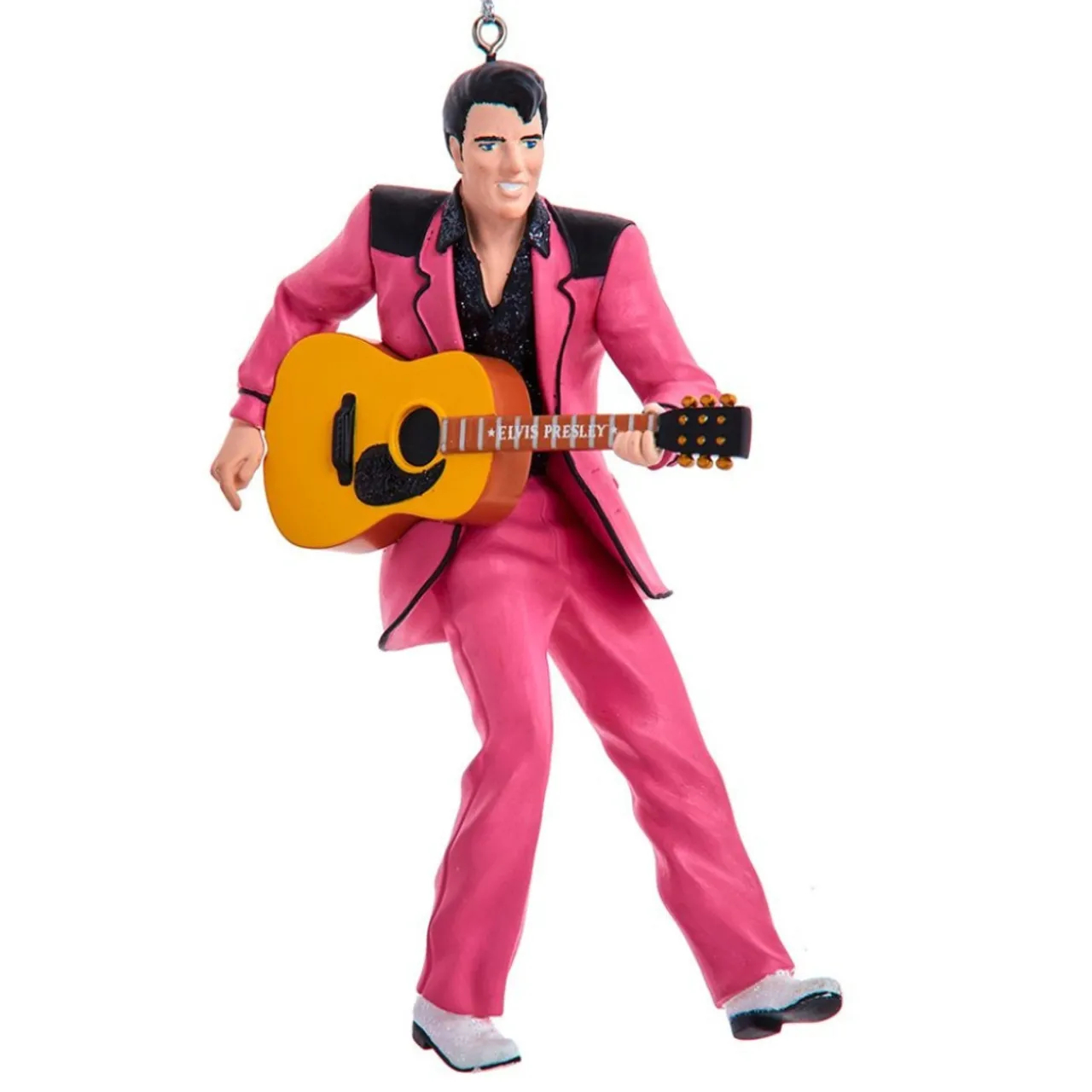 Elvis Presley in Pink Suit Ornament<Kurt Adler Discount