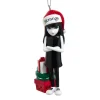 Emily The Strange Santa Hat Ornament, 3.5in, EY1241<Kurt Adler Discount
