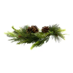 Evergreen Pine and Pinecone Candle Ring< Fashion