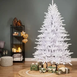 Everlands 8 Foot White Copenhagen Fir Unlit Tree< New