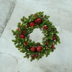Everlands 23 Inch Wreath with Berries and Apples< Hot