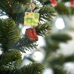 Explorer's Hiking Boot & Map Ornament< Sale