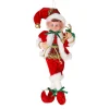 Fabric Pixie Elf with Musical Instrument Ornament< Outlet