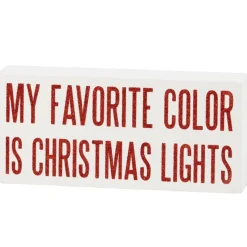 Favorite Color Block Sign< Sale