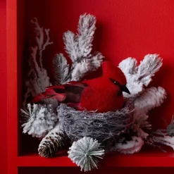Feather Cardinal Figurine< Discount