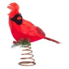 Feather Cardinal Tree Topper< Hot