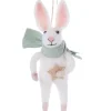 Felt Bunny Holding A Star Ornament< Discount