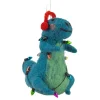 Felt Dinosaur Wrapped in Christmas Lights Ornament< Outlet