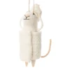 Felt Mouse Wrapped in Towel Ornament< Discount