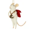 Felt Photographer Mouse Ornament with Camera< Clearance