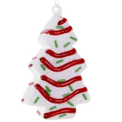 Festive Christmas Tree Cake Ornament<Cody Foster & Co. Sale